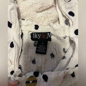 Ivy & Me White Polka Dot Blouse